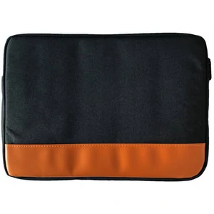 Чохол-папка Leather Stripe Sleeve Bag для MacBook 13 Black-Brown