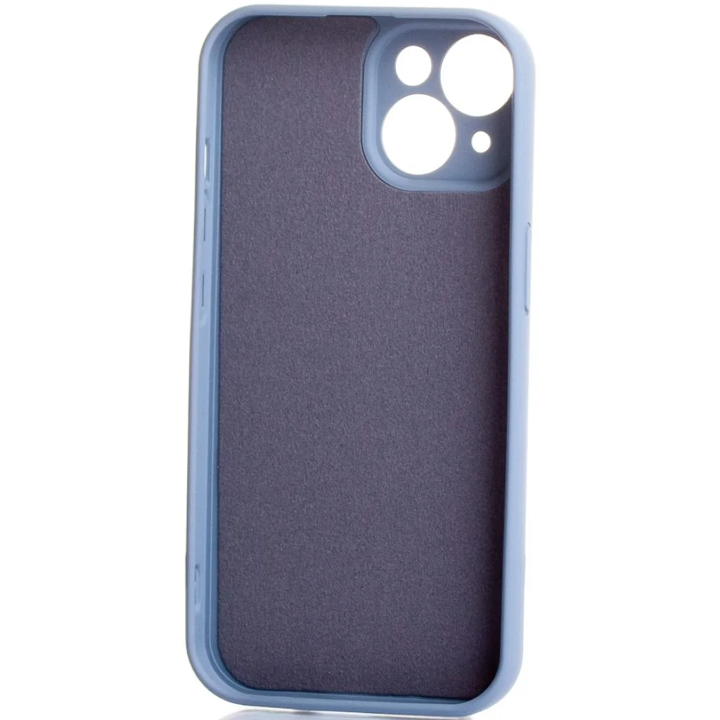 Чохол MagSafe SOFT TPU для iPhone 15 Plus Ash Blue
