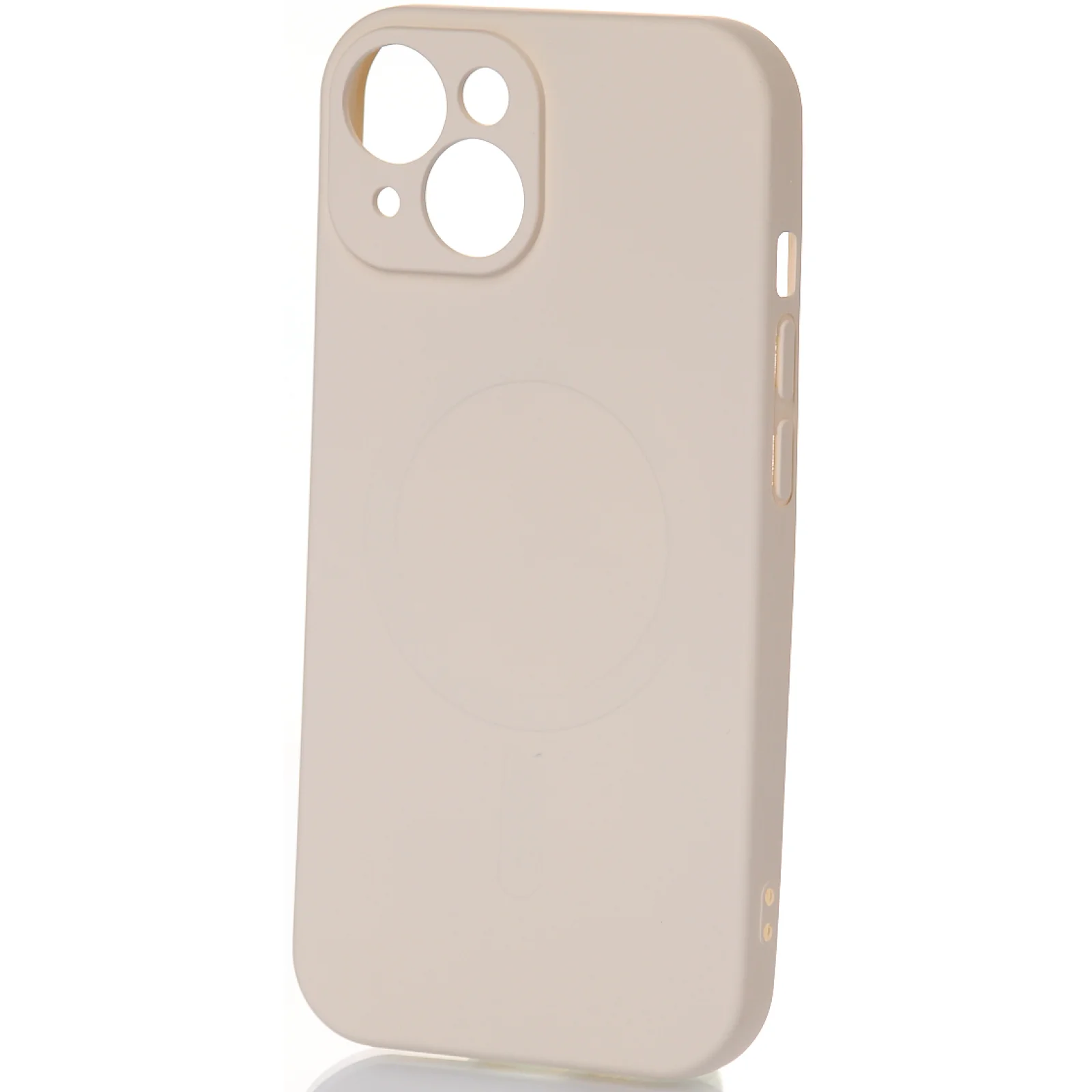 Чохол MagSafe SOFT TPU для iPhone 15 Beige