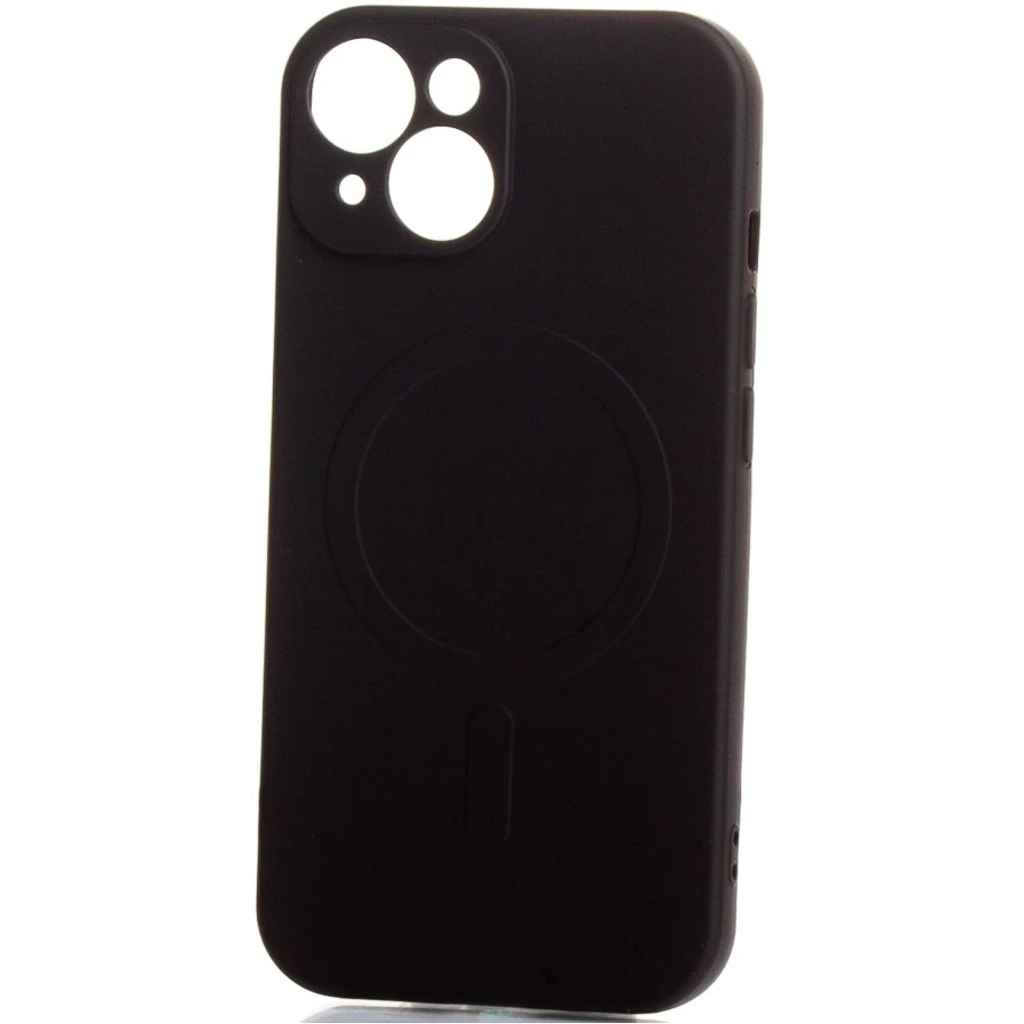 Чохол MagSafe SOFT TPU для iPhone 15 Plus Black