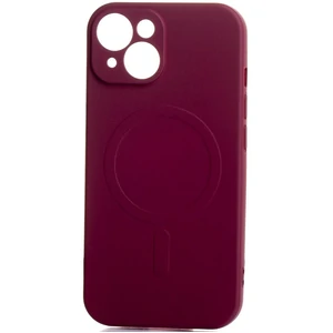 Чехол MagSafe SOFT TPU для iPhone 15 Plus Marsala