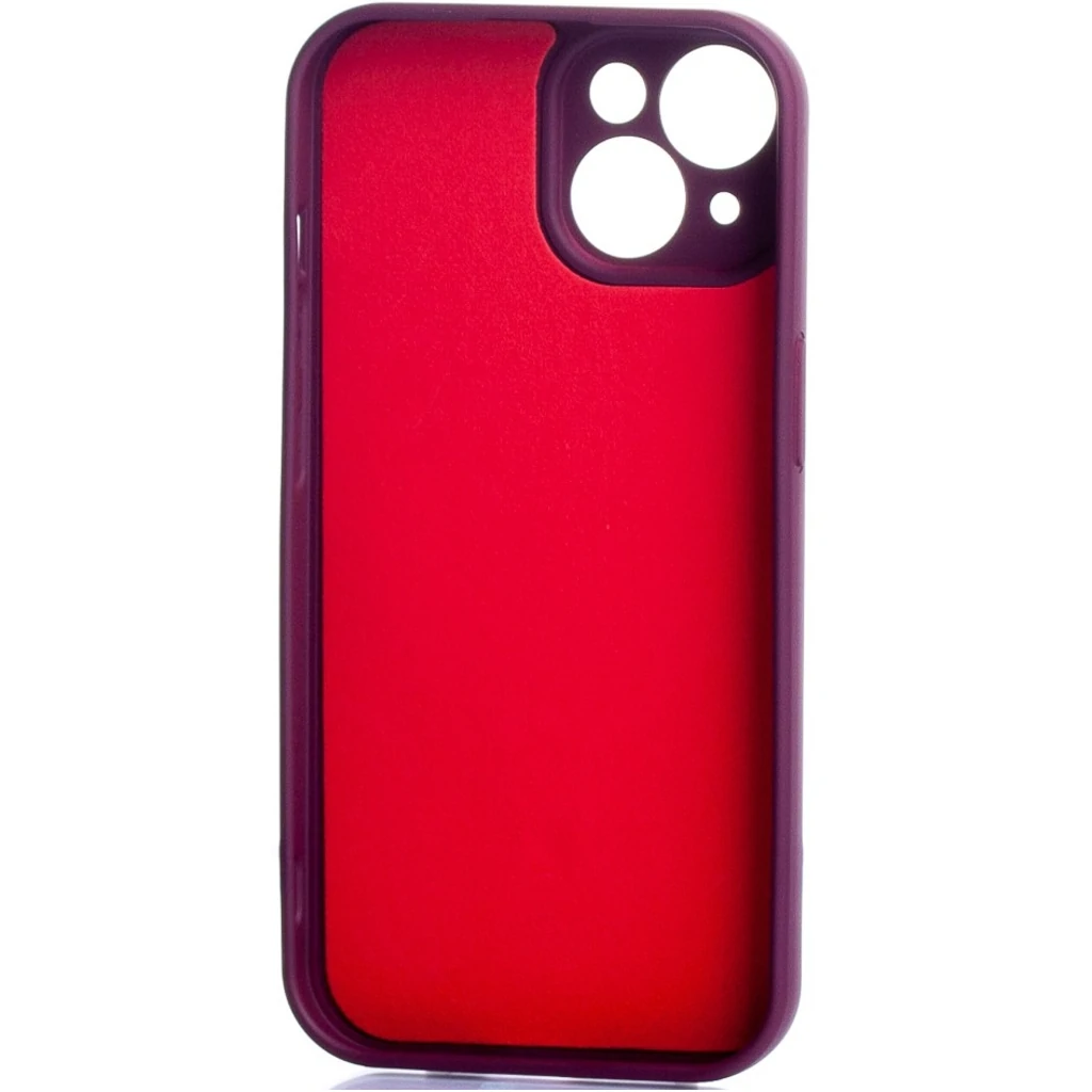 Чохол MagSafe SOFT TPU для iPhone 15 Plus Marsala