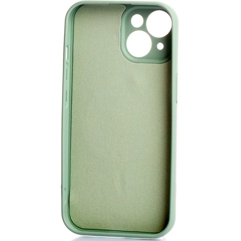Чохол MagSafe SOFT TPU для iPhone 15 Olive