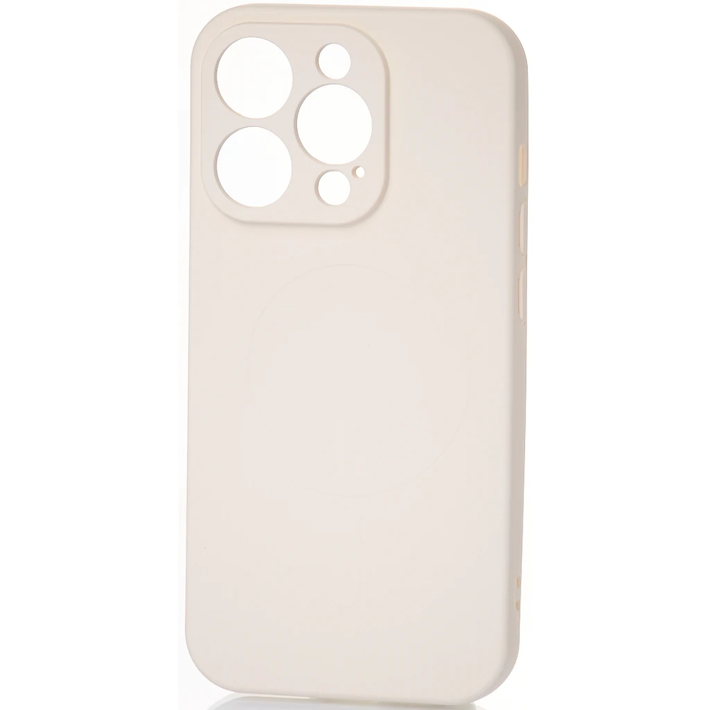 Чехол MagSafe SOFT TPU для iPhone 15 Pro Beige