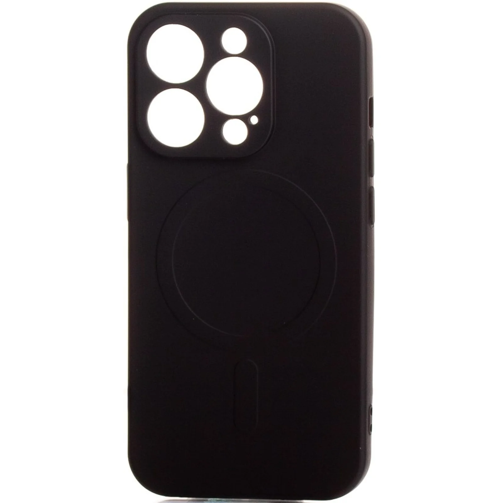 Чехол MagSafe SOFT TPU для iPhone 15 Pro Max Black
