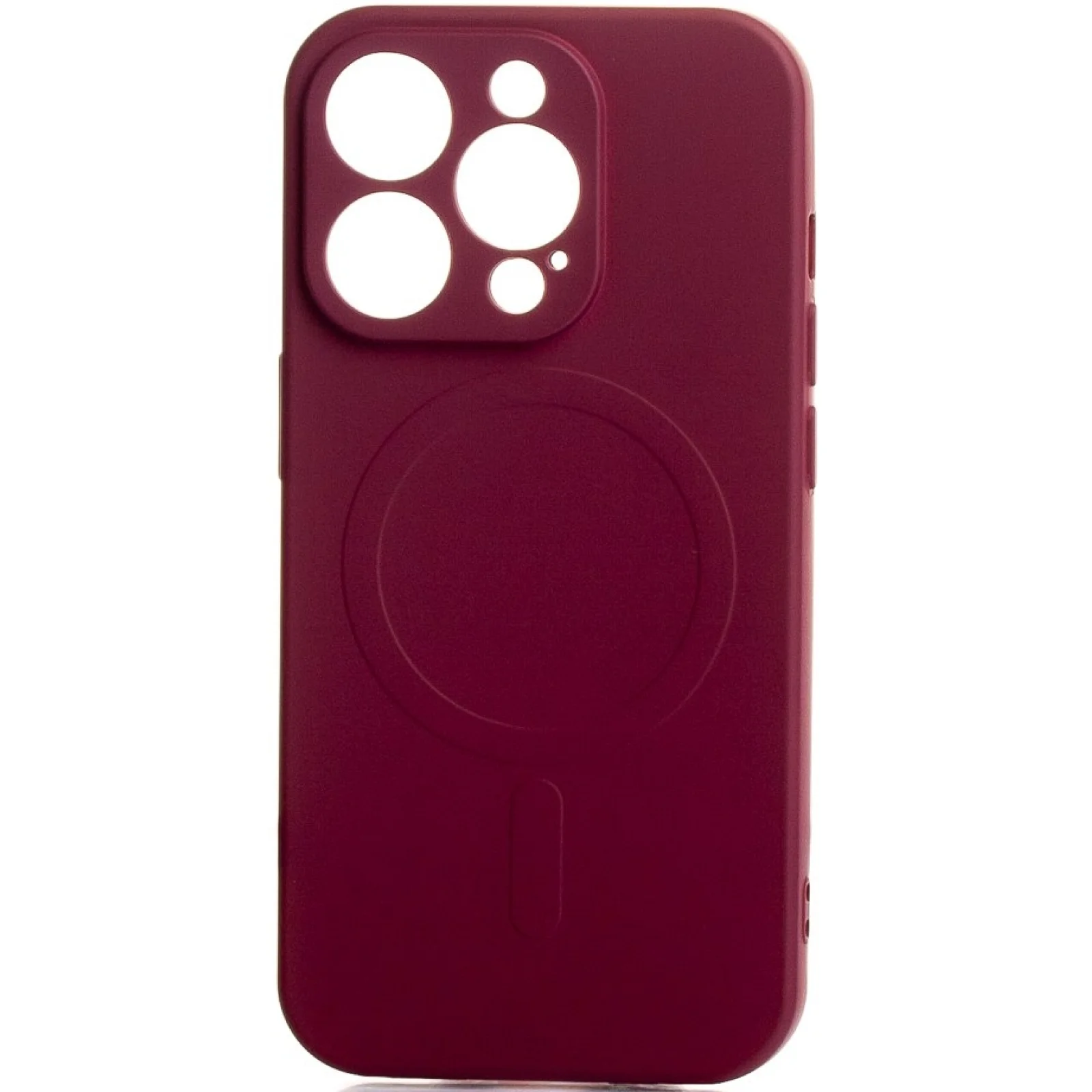 Чохол MagSafe SOFT TPU для iPhone 15 Pro Marsala