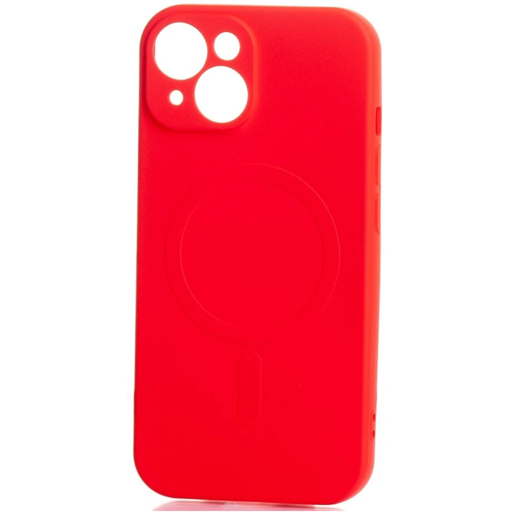 Чехол MagSafe SOFT TPU для iPhone 15 Red