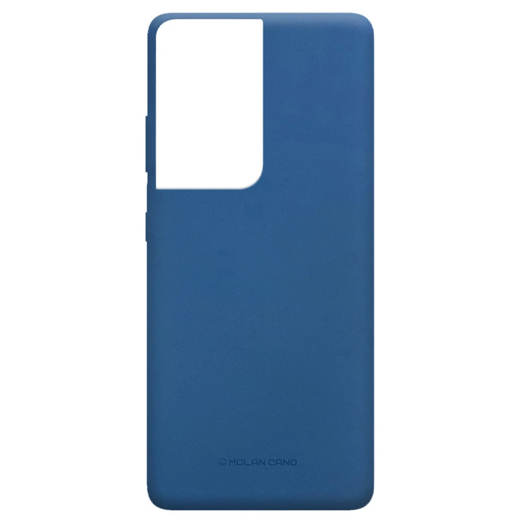 Чохол TPU Molan Cano Smooth Case Blue для Samsung Galaxy S21 Ultra SM-G998