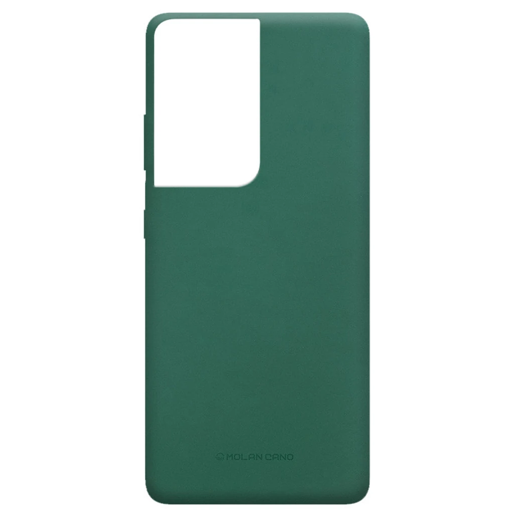 Чохол TPU Molan Cano Smooth Case Green для Samsung Galaxy S21 Ultra SM-G998