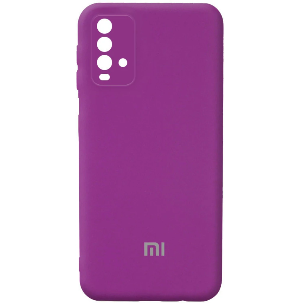 Чохол Silicone Cover My Color Full Camera Grape для Xiaomi Redmi Note 9 4G, Redmi 9 Power, Redmi 9T
