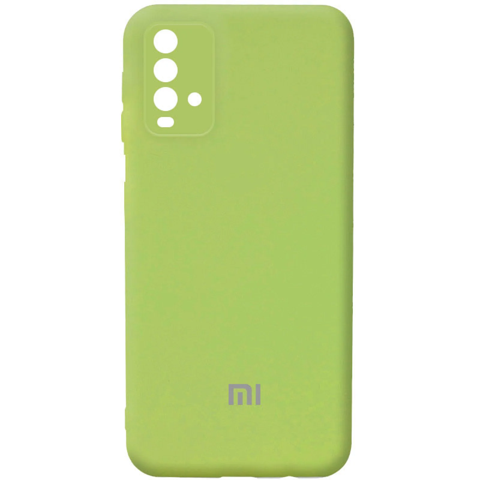Чехол Silicone Cover My Color Full Camera Mint для Xiaomi Redmi Note 9 4G, Redmi 9 Power, Redmi 9T