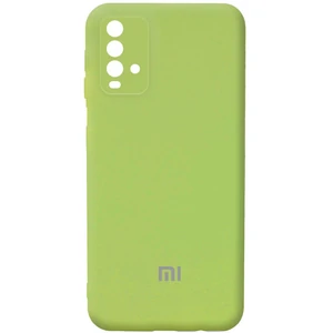 Колір: Зелений - Чохол Silicone Cover My Color Full Camera Mint для Xiaomi Redmi Note 9 4G, Redmi 9 Power, Redmi 9T