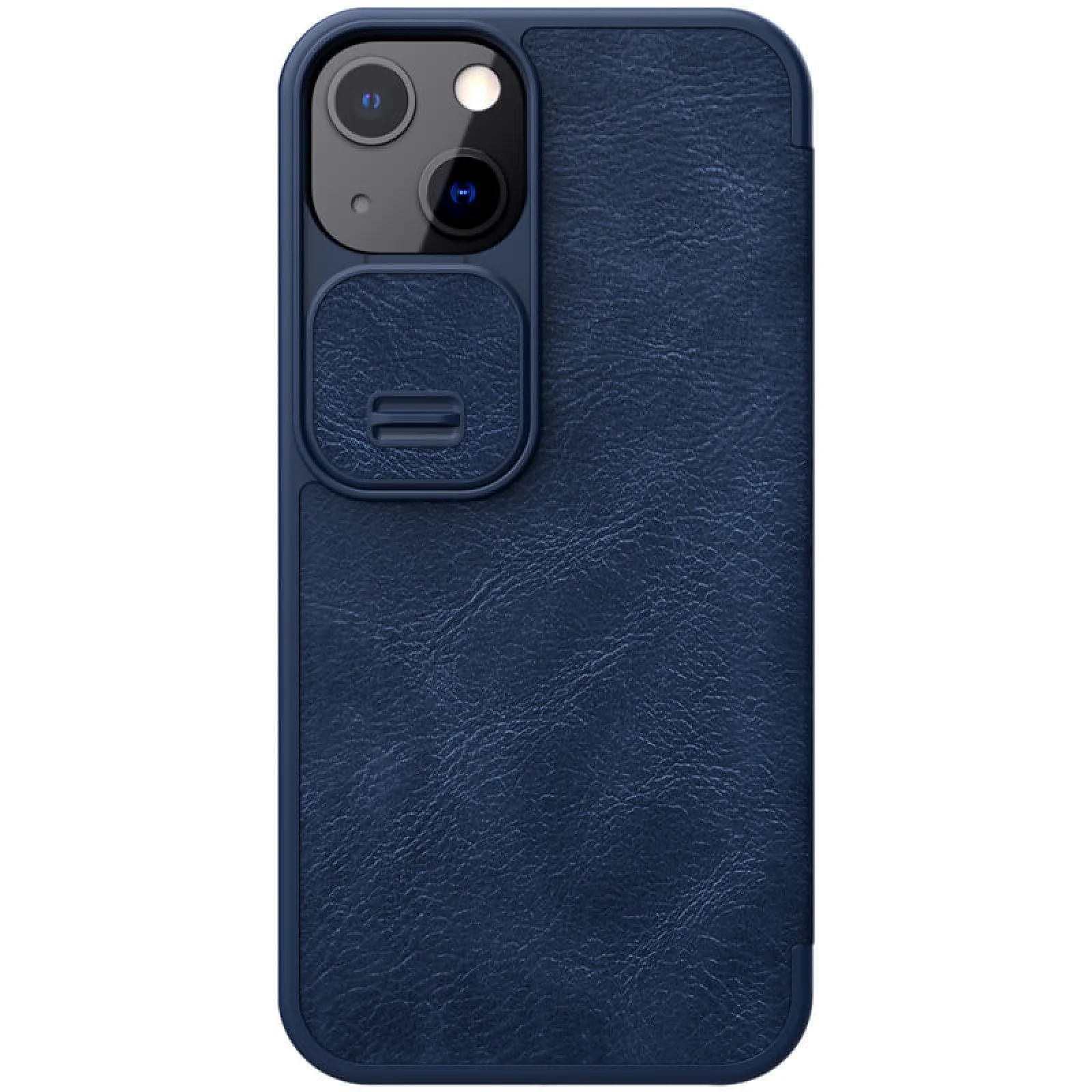 Чохол Nillkin Qin Pro Camshield Blue для iPhone 13