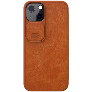 Чохол Nillkin Qin Pro Camshield Brown для iPhone 13