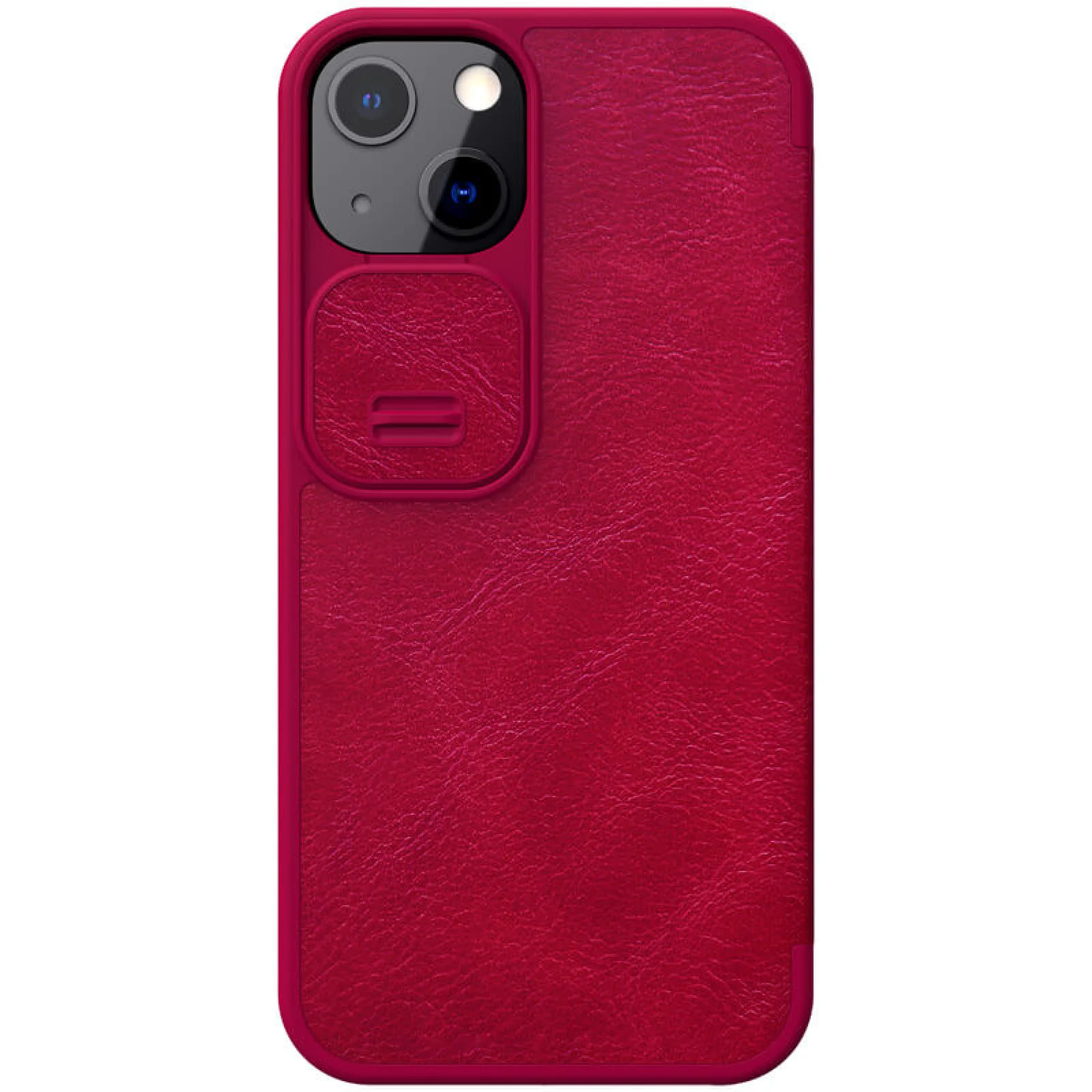 Чохол Nillkin Qin Pro Camshield Red для iPhone 13