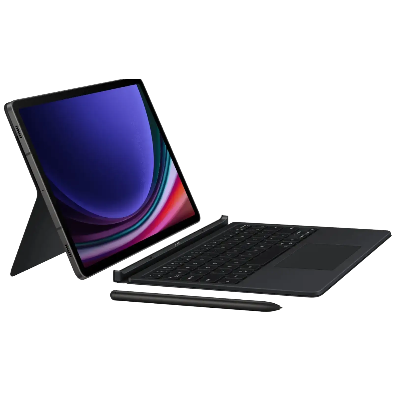 Чехол-клавиатура Samsung Keyboard Cover Black для Samsung Galaxy Tab S9 X710/X716 (EF-DX715BBEGUA)