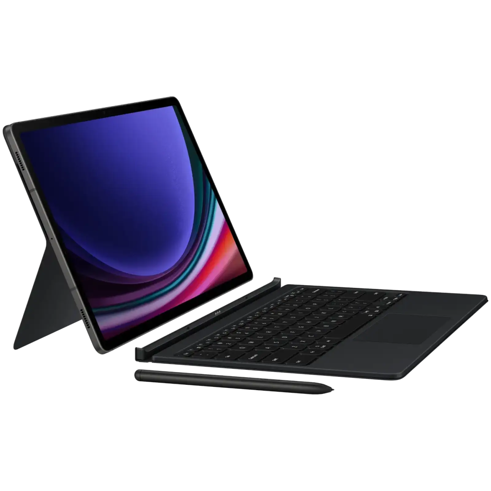 Чохол-клавіатура Samsung Keyboard Cover Black для Samsung Galaxy Tab S9 Plus X810/X816 (EF-DX815BBEGUA)