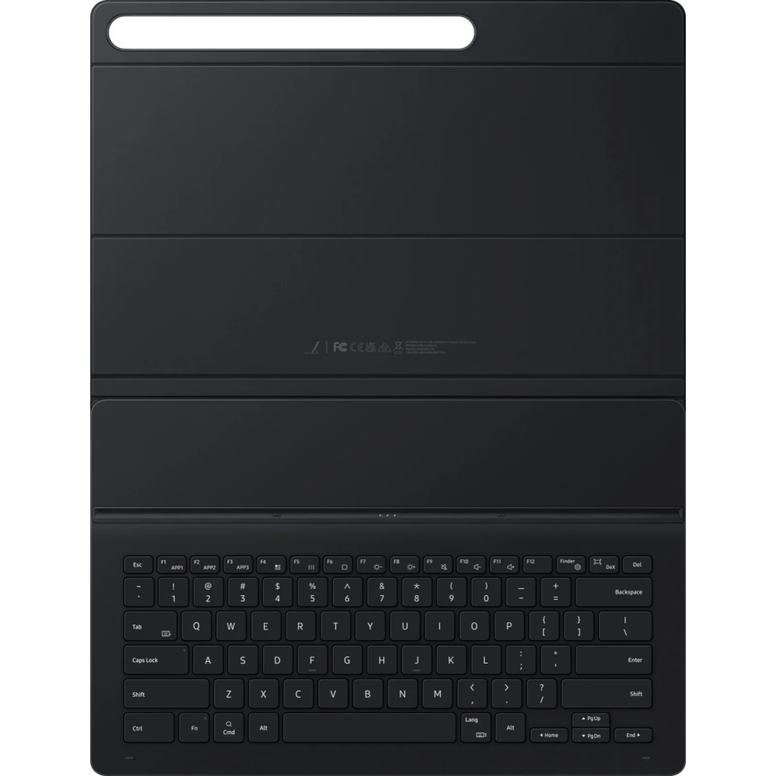 Чохол-клавіатура Samsung Keyboard Slim Cover Black для Samsung Galaxy Tab S9 Ultra X910/X916 (EF-DX910BBEGUA)