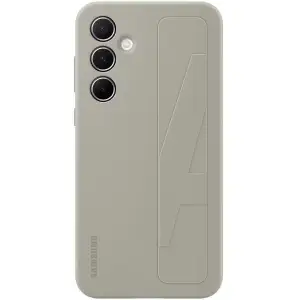 Цвет: Серый - Чехол Samsung Standing Grip Case Gray для Samsung Galaxy A55 5G SM-A556 (EF-GA556TJEGWW)