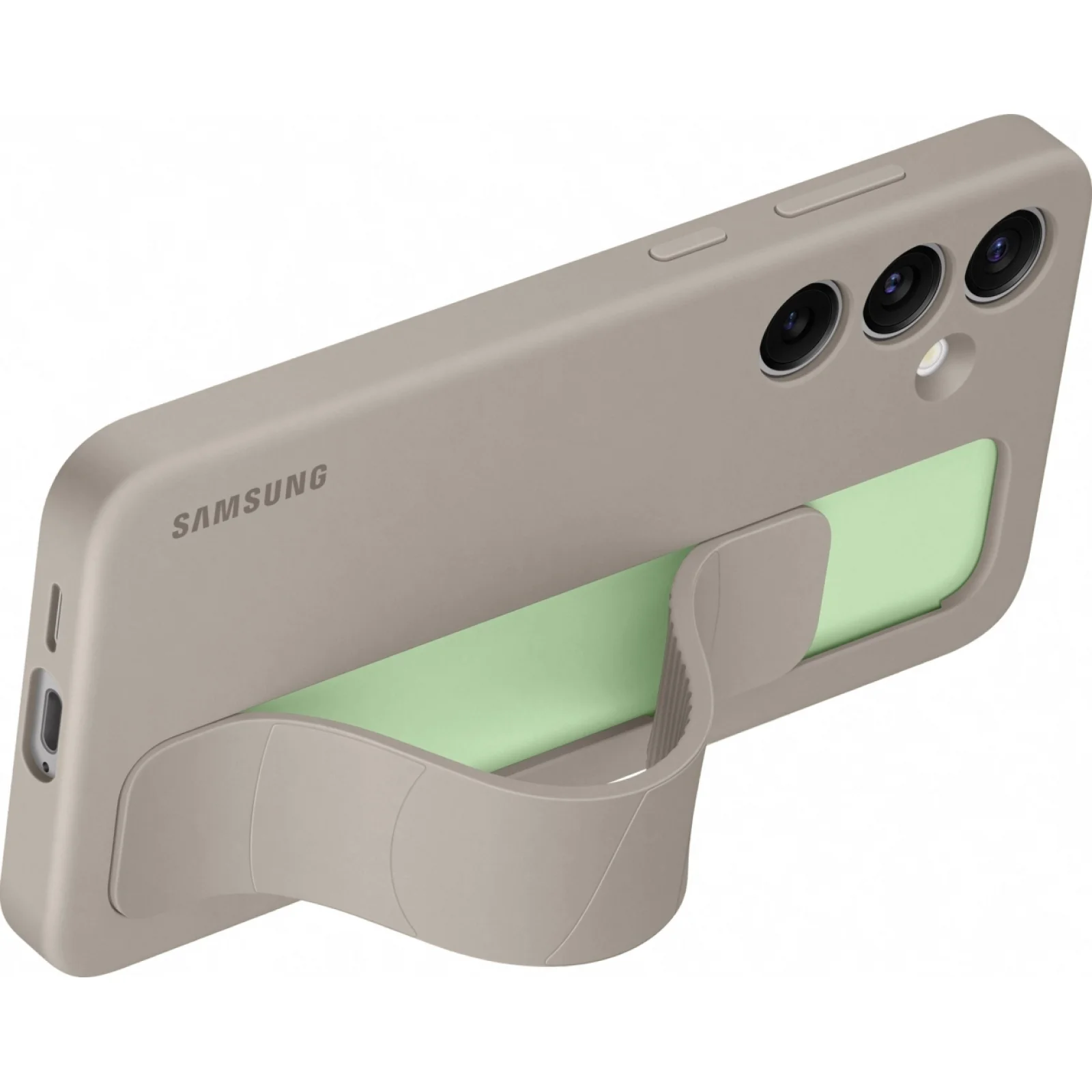 Чохол Samsung Silicone Grip Case Taupe для Samsung Galaxy S24 SM-S921 (EF-GS921CUEGWW)