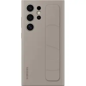 Колір: Сірий - Чохол Samsung Silicone Grip Case Taupe для Samsung Galaxy S24 Ultra SM-S928 (EF-GS928CUEGWW)