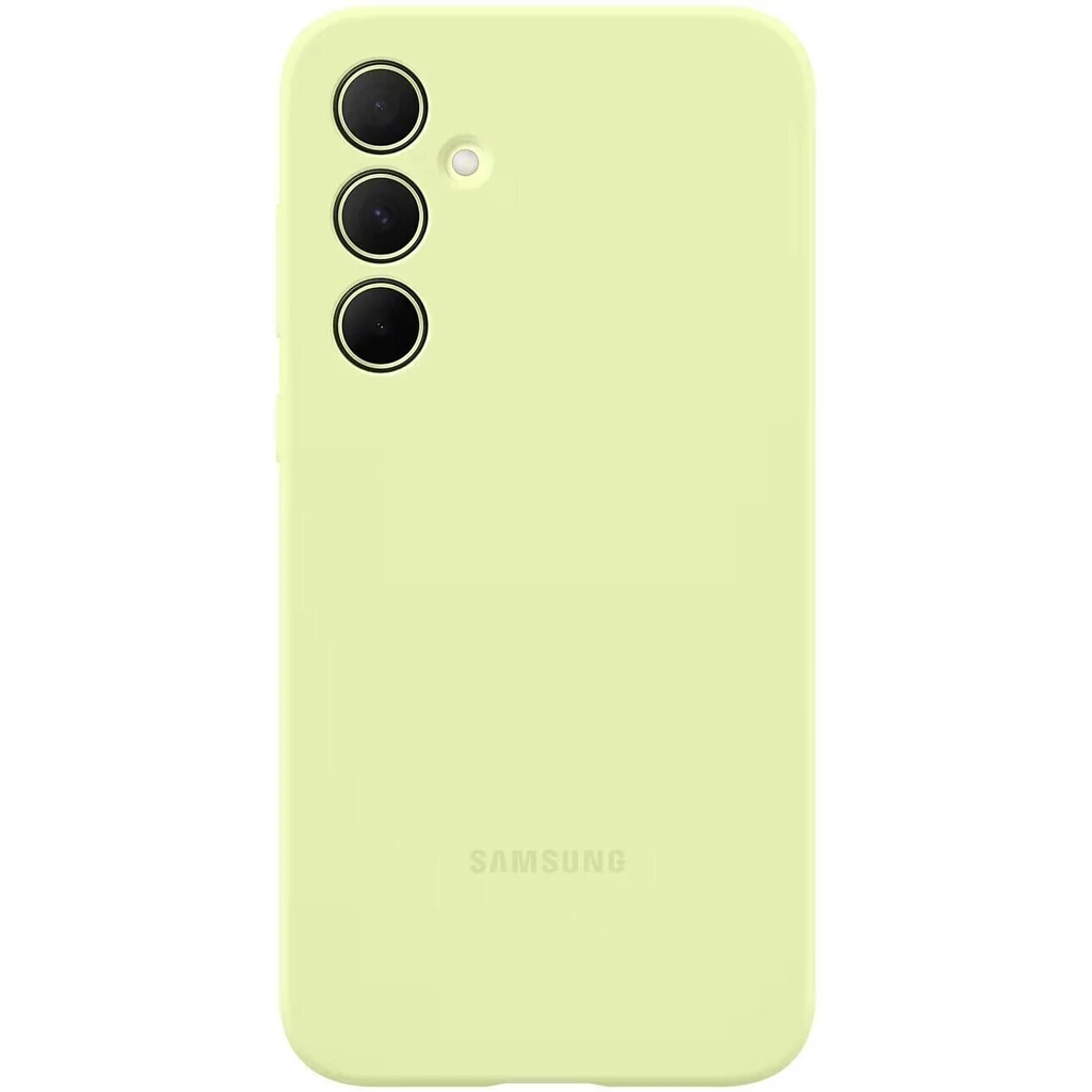 Чехол Samsung Silicone Cover Light Green для Samsung Galaxy A35 5G SM-A356 (EF-PA356TMEGWW)