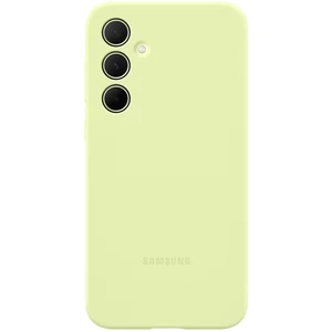 Цвет: Зеленый - Чехол Samsung Silicone Cover Light Green для Samsung Galaxy A35 5G SM-A356 (EF-PA356TMEGWW)