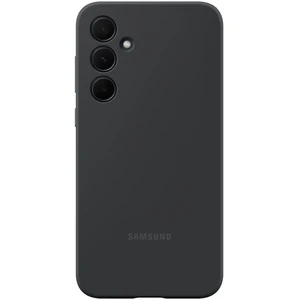 Цвет: Черный - Чехол Samsung Silicone Cover Black для Samsung Galaxy A55 5G SM-A556 (EF-PA556TBEGWW)