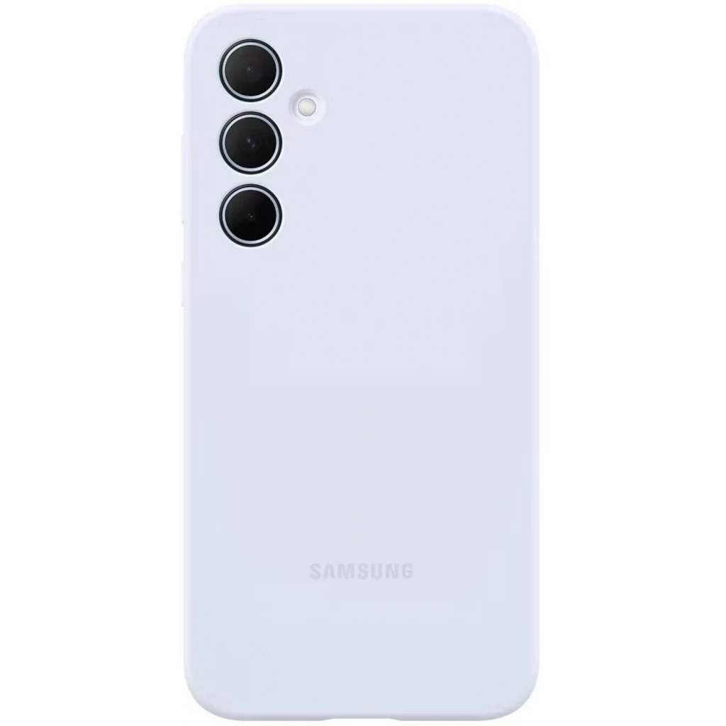 Чехол Samsung Silicone Cover Blue для Samsung Galaxy A55 5G SM-A556 (EF-PA556TLEGWW)