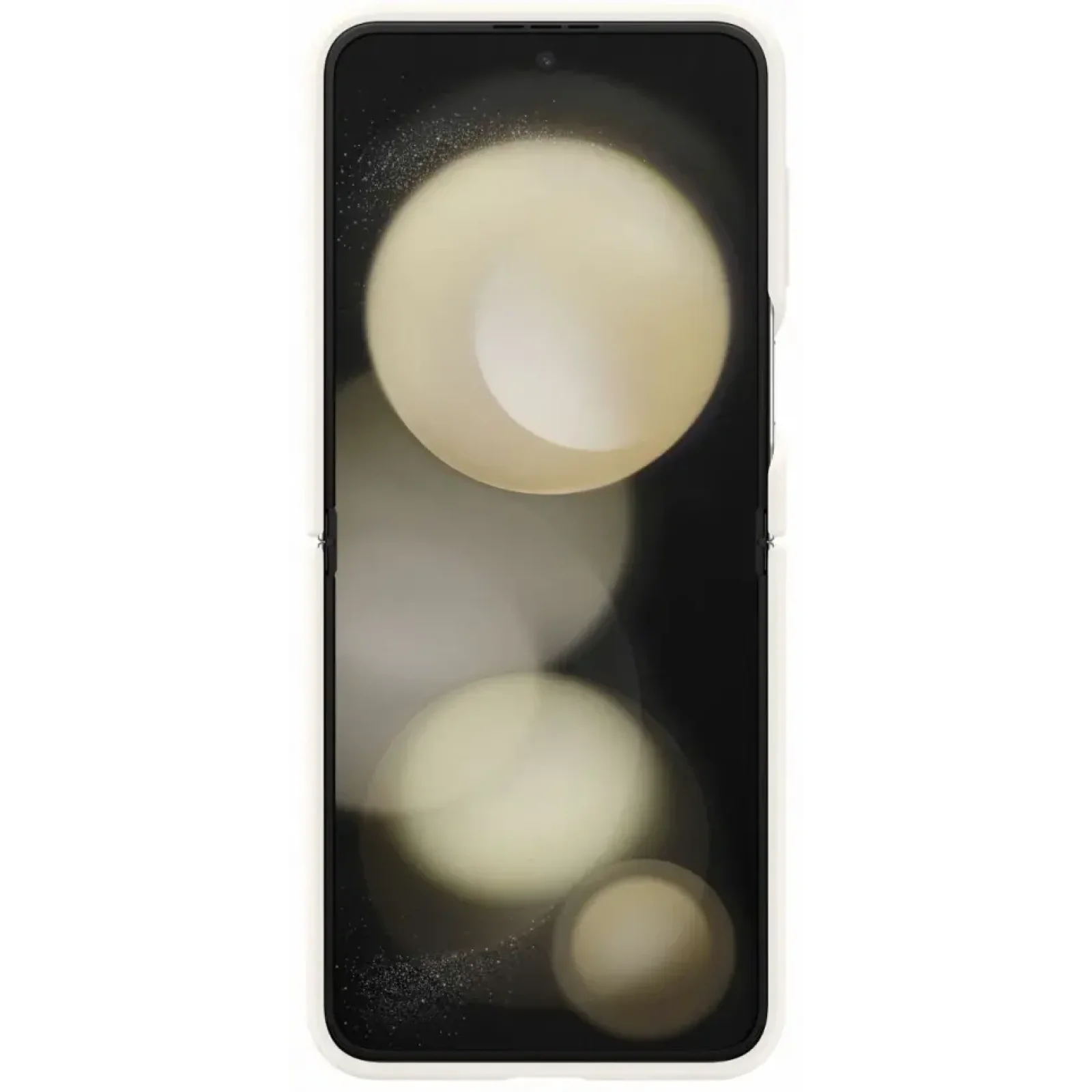 Чохол Samsung Silicone Cover with Ring Cream для Samsung Galaxy Flip5 (EF-PF731TUEGUA)