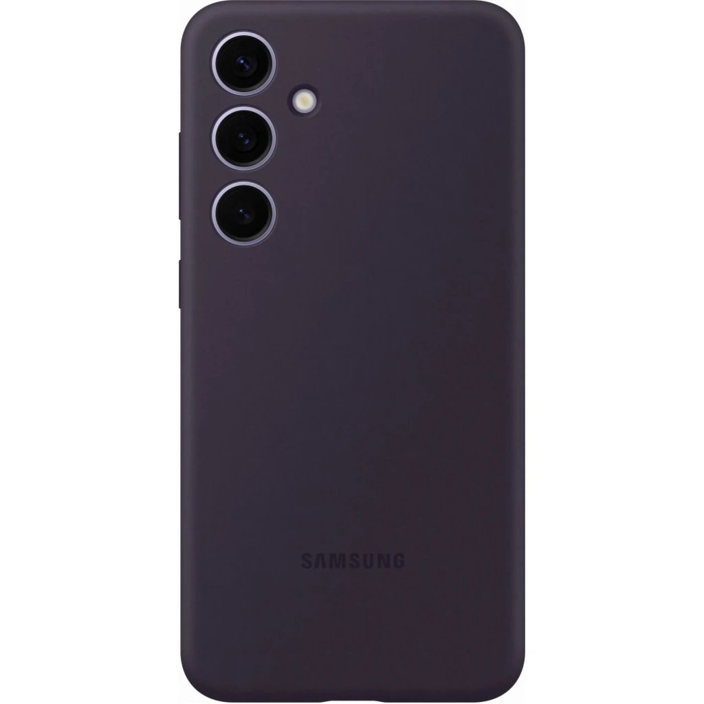Чохол Samsung Silicone Cover Dark Violet для Samsung Galaxy S24 SM-S921 (EF-PS921TEEGWW)