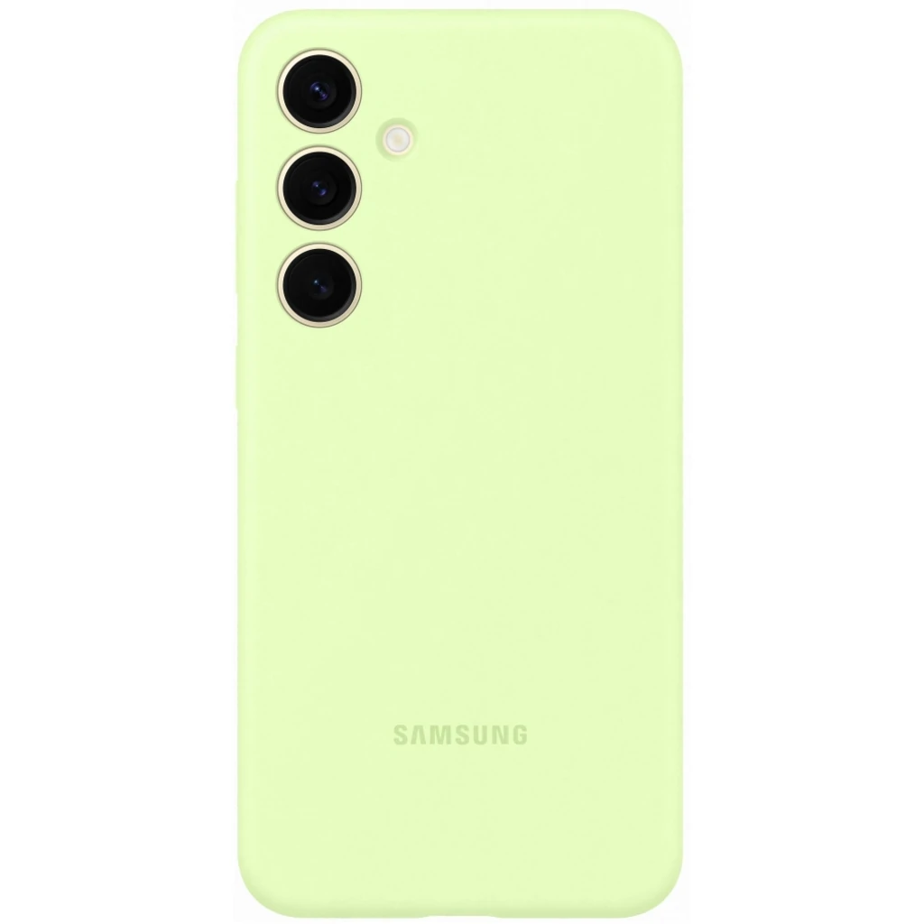 Чохол Samsung Silicone Cover Light Green для Samsung Galaxy S24 SM-S921 (EF-PS921TGEGWW)