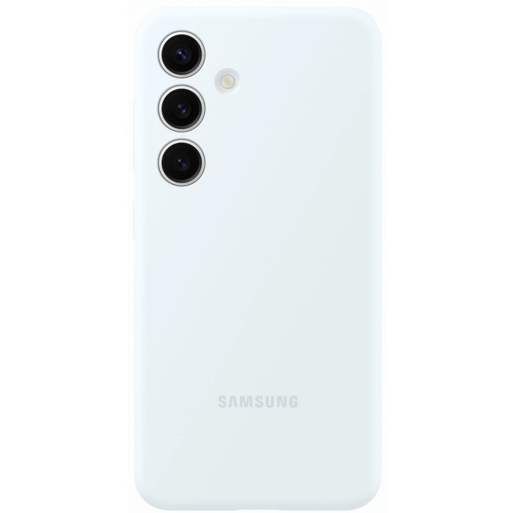 Чехол Samsung Silicone Cover White для Samsung Galaxy S24 SM-S921 (EF-PS921TWEGWW)