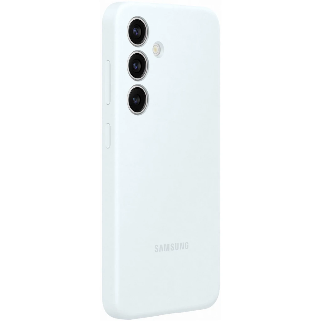 Чехол Samsung Silicone Cover White для Samsung Galaxy S24 SM-S921 (EF-PS921TWEGWW)