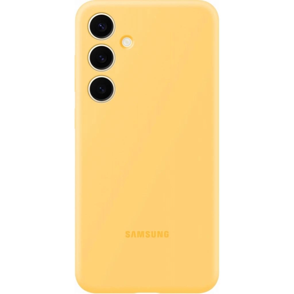 Чохол Samsung Silicone Cover Yellow для Samsung Galaxy S24 SM-S921 (EF-PS921TYEGWW)