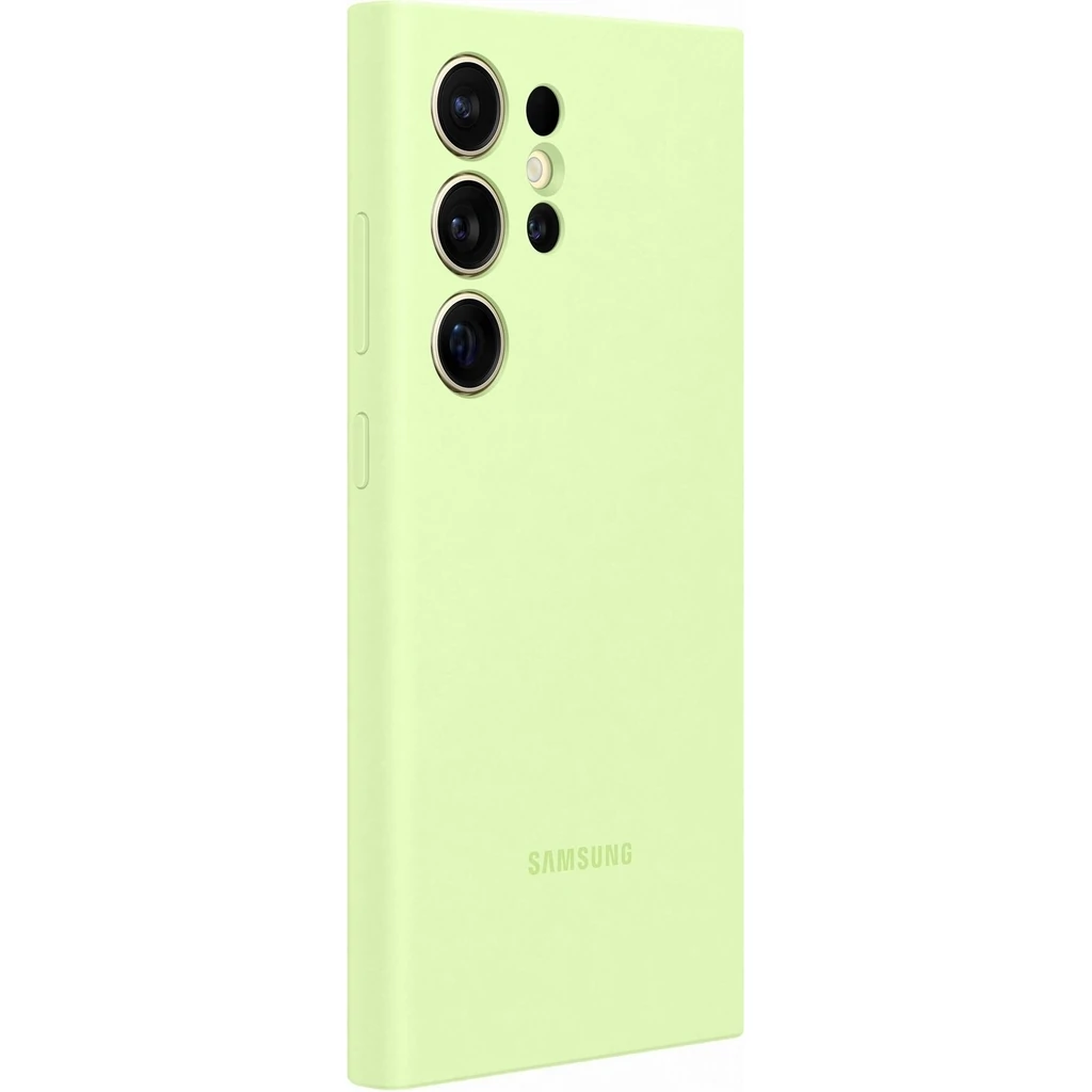 Чохол Samsung Silicone Cover Light Green для Samsung Galaxy S24 Ultra SM-S928 (EF-PS928TGEGWW)