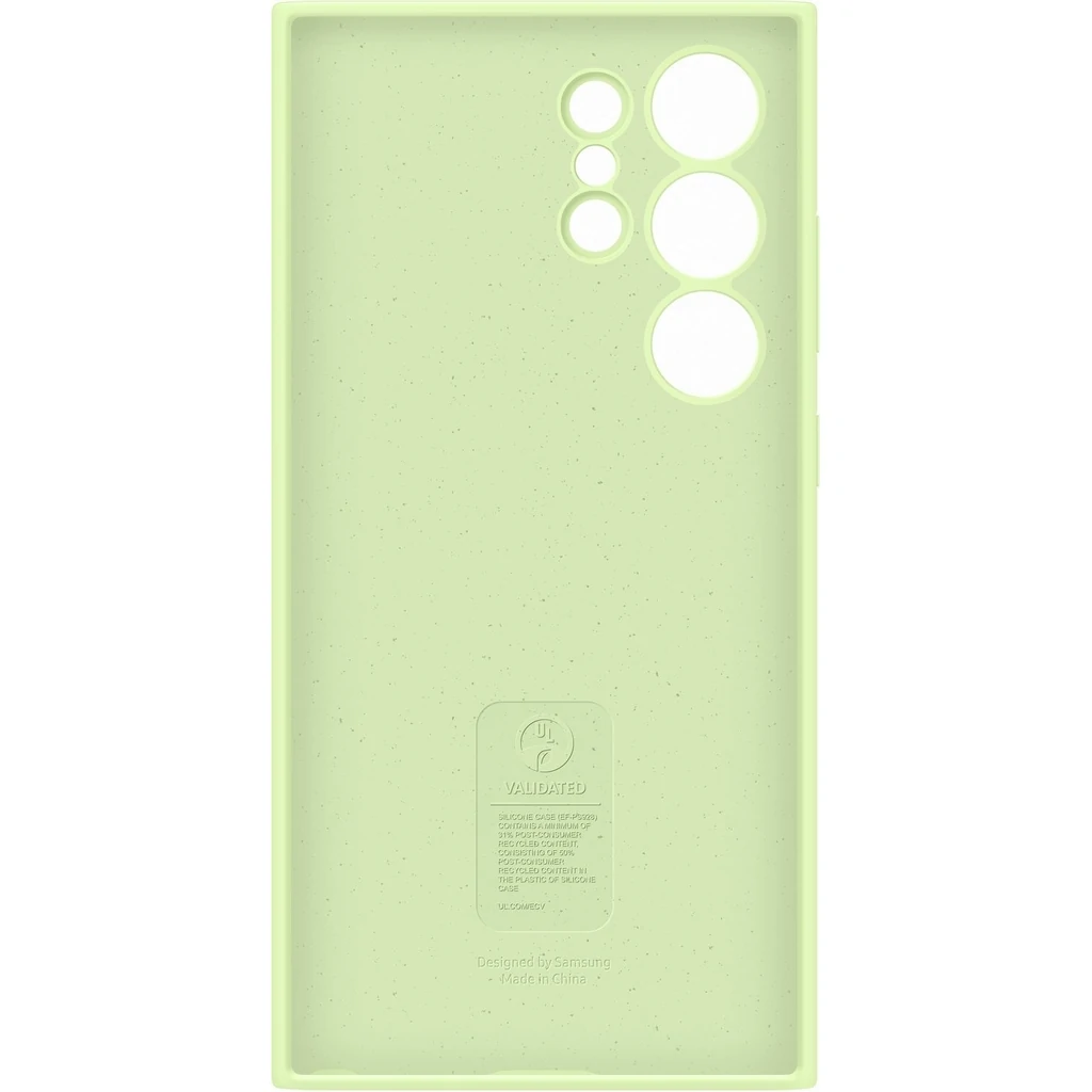 Чохол Samsung Silicone Cover Light Green для Samsung Galaxy S24 Ultra SM-S928 (EF-PS928TGEGWW)