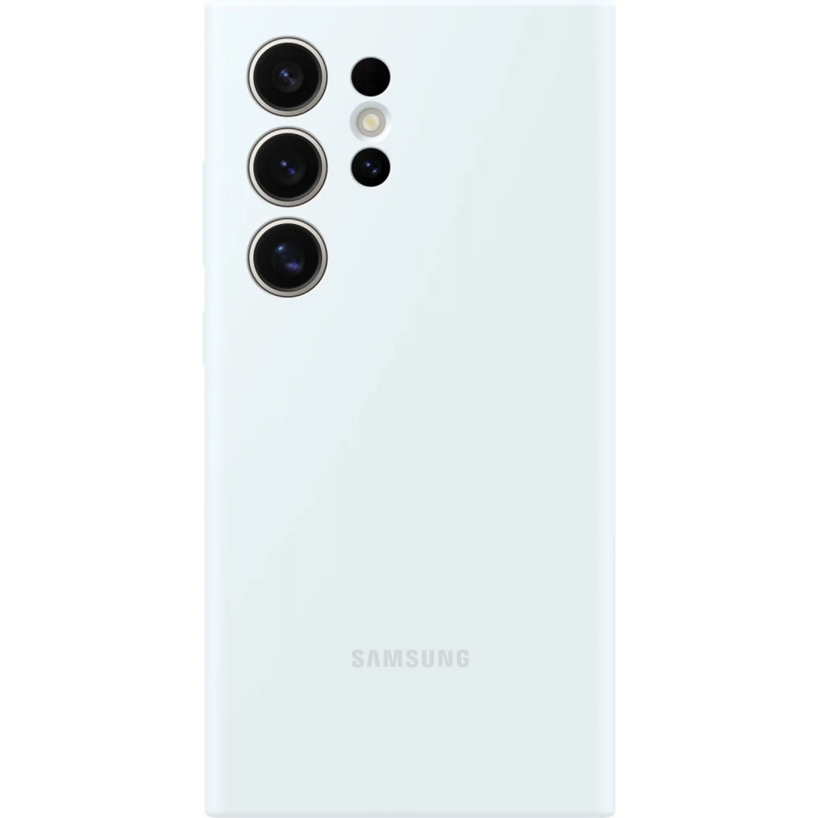 Чехол Samsung Silicone Cover White для Samsung Galaxy S24 Ultra SM-S928 (EF-PS928TWEGWW)