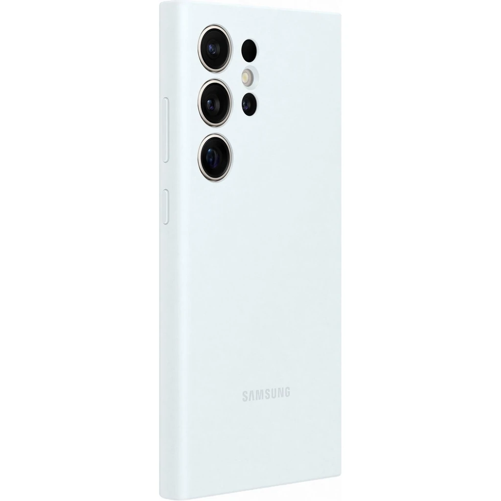 Чохол Samsung Silicone Cover White для Samsung Galaxy S24 Ultra SM-S928 (EF-PS928TWEGWW)