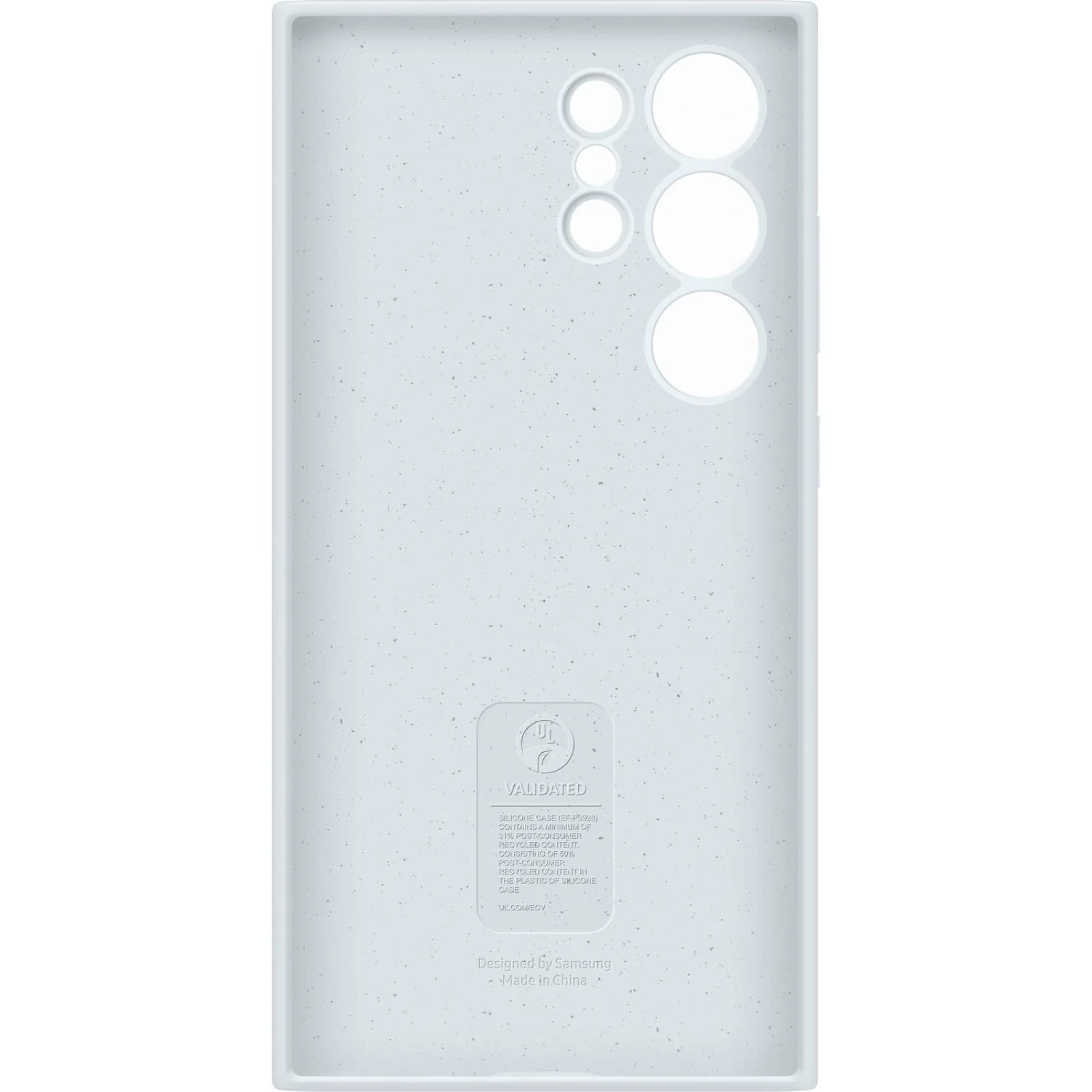 Чехол Samsung Silicone Cover White для Samsung Galaxy S24 Ultra SM-S928 (EF-PS928TWEGWW)