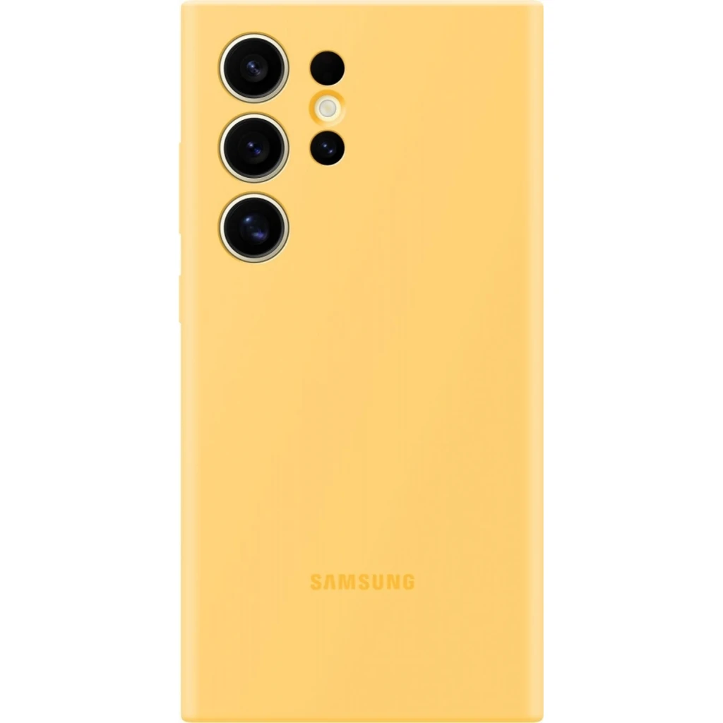 Чохол Samsung Silicone Cover Yellow для Samsung Galaxy S24 Ultra SM-S928 (EF-PS928TYEGWW)
