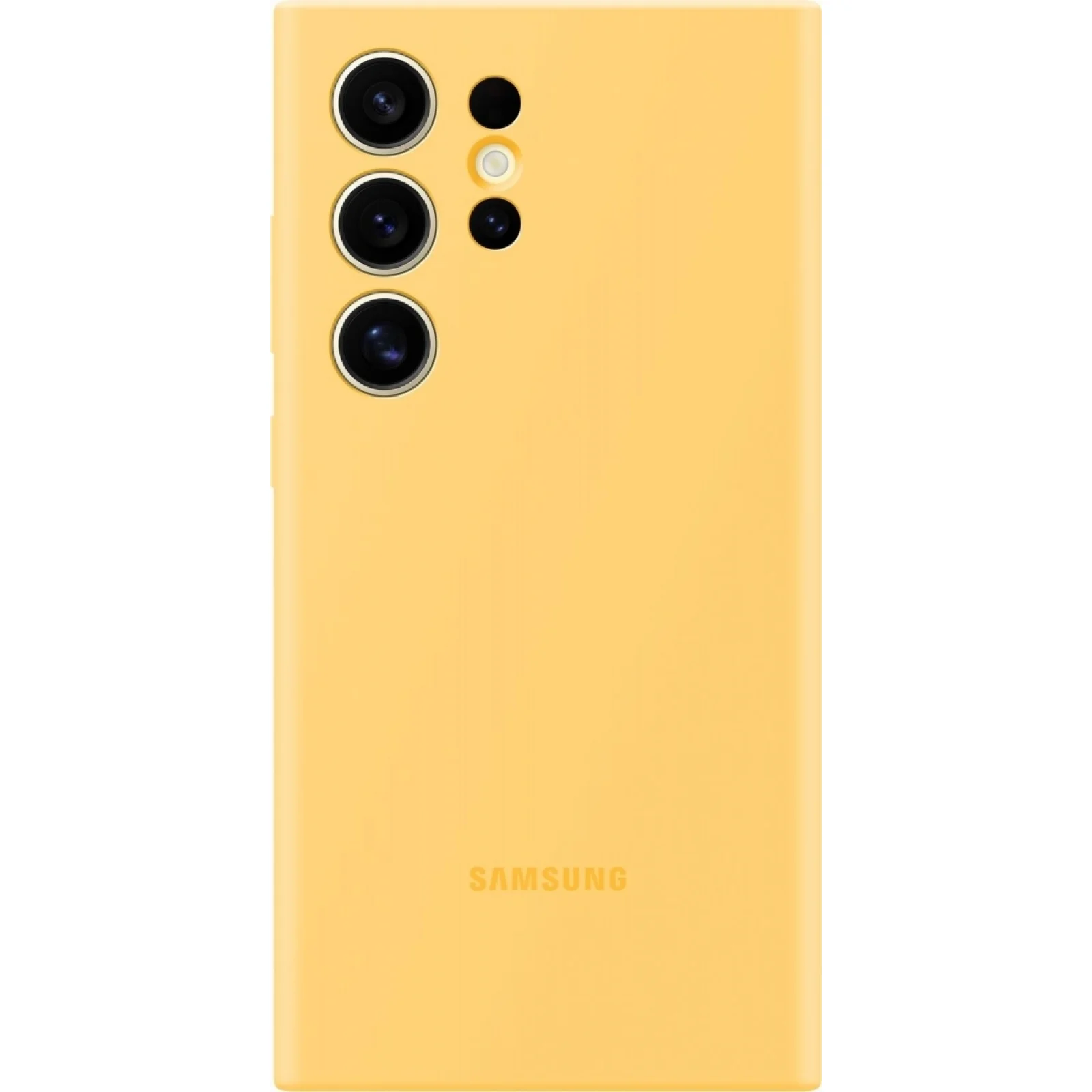Чехол Samsung Silicone Cover Yellow для Samsung Galaxy S24 Ultra SM-S928 (EF-PS928TYEGWW)