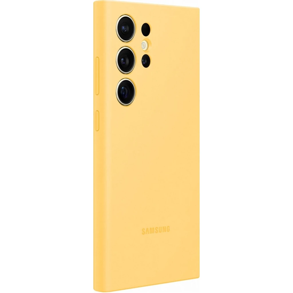 Чохол Samsung Silicone Cover Yellow для Samsung Galaxy S24 Ultra SM-S928 (EF-PS928TYEGWW)