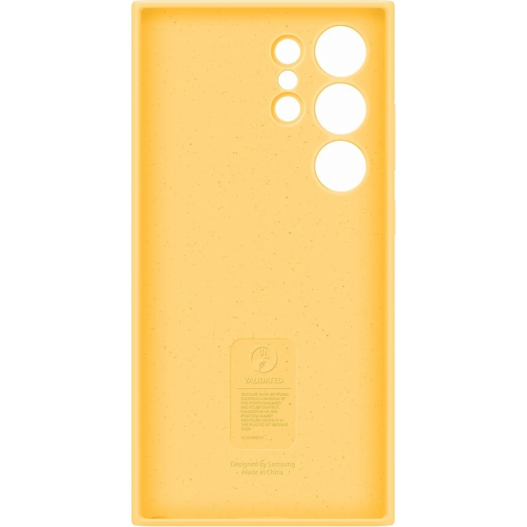 Чохол Samsung Silicone Cover Yellow для Samsung Galaxy S24 Ultra SM-S928 (EF-PS928TYEGWW)