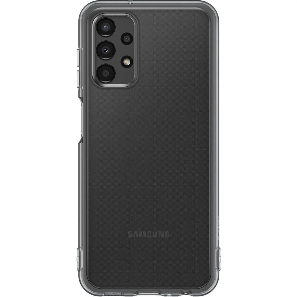 Чехол Samsung Soft Clear Cover Black для Samsung Galaxy A13 SM-A135 (EF-QA135TBEG)