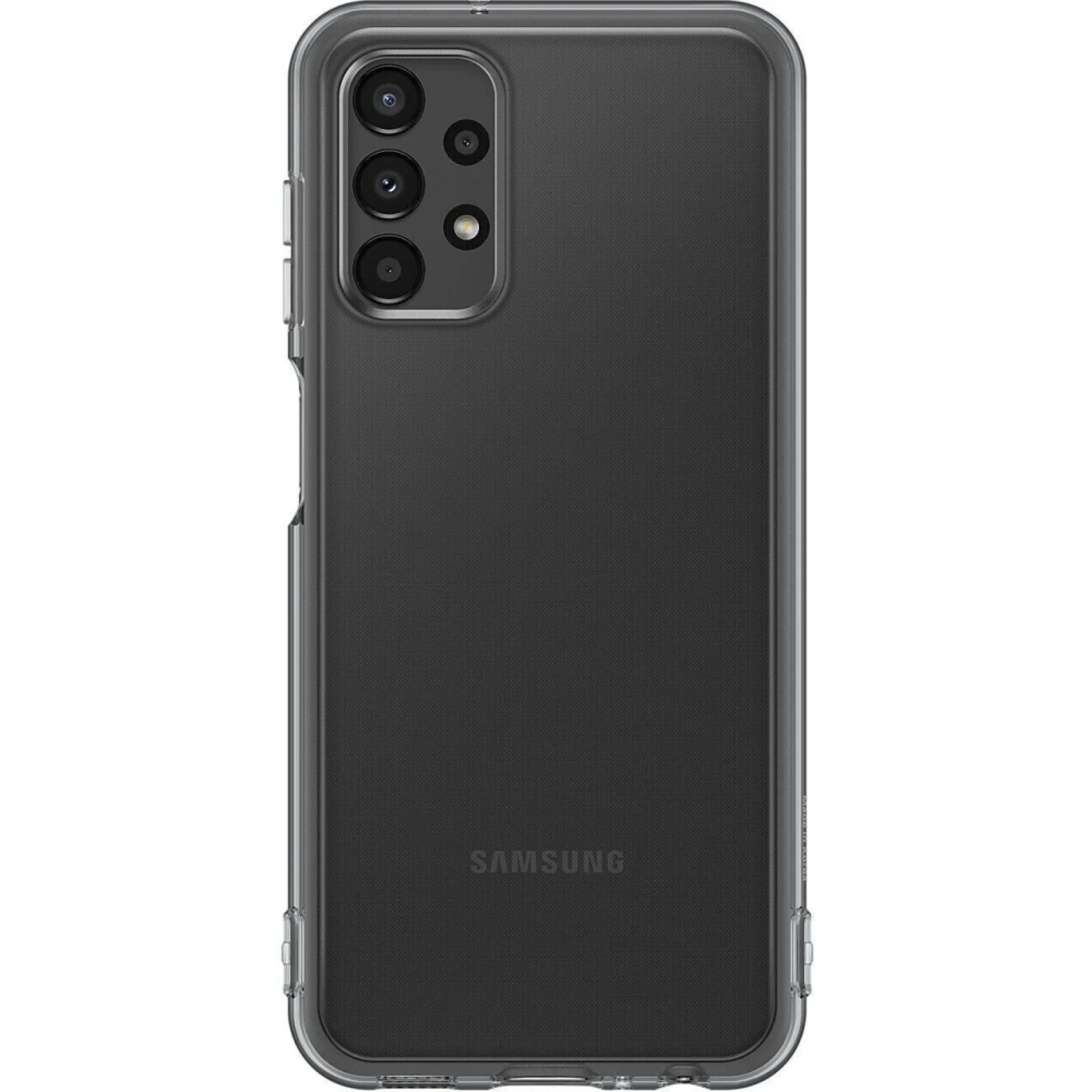 Чохол Samsung Soft Clear Cover Black для Samsung Galaxy A13 SM-A135 (EF-QA135TBEG)