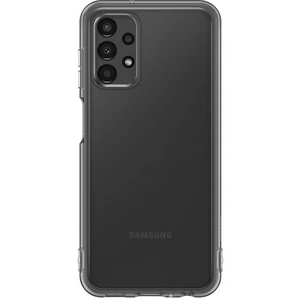 Цвет: Черный - Чехол Samsung Soft Clear Cover Black для Samsung Galaxy A13 SM-A135 (EF-QA135TBEG)
