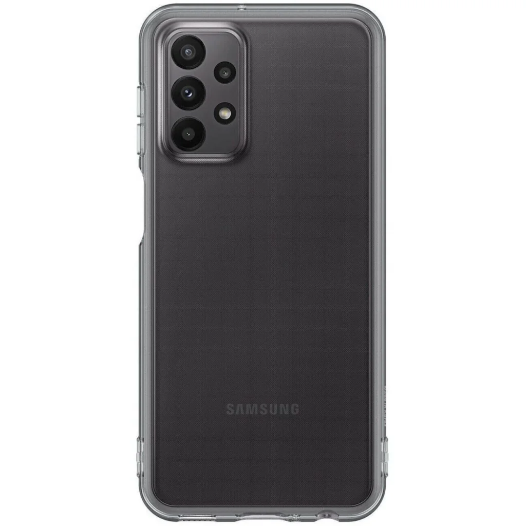 Чехол Samsung Soft Clear Cover Black для Samsung Galaxy A23 SM-A235 (EF-QA235TBEG)
