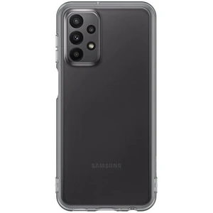 Цвет: Черный - Чехол Samsung Soft Clear Cover Black для Samsung Galaxy A23 SM-A235 (EF-QA235TBEG)