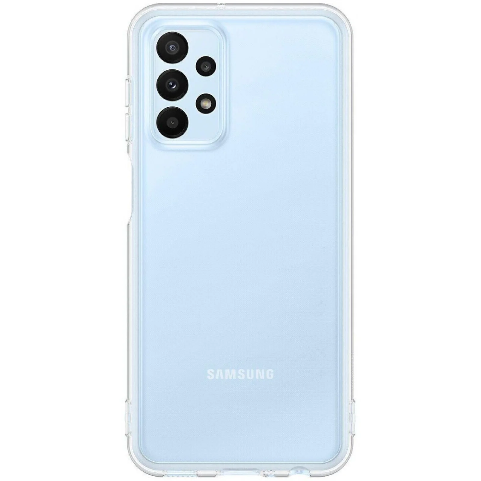 Чехол Samsung Soft Clear Cover Transparent для Samsung Galaxy A23 SM-A235 (EF-QA235TTEG)